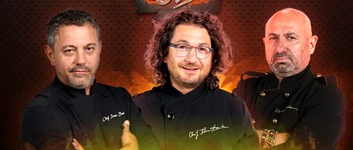 Când vor apărea la Antena 1, pentru ultima oară, cei trei jurați de la ”Chefi la cuțite”