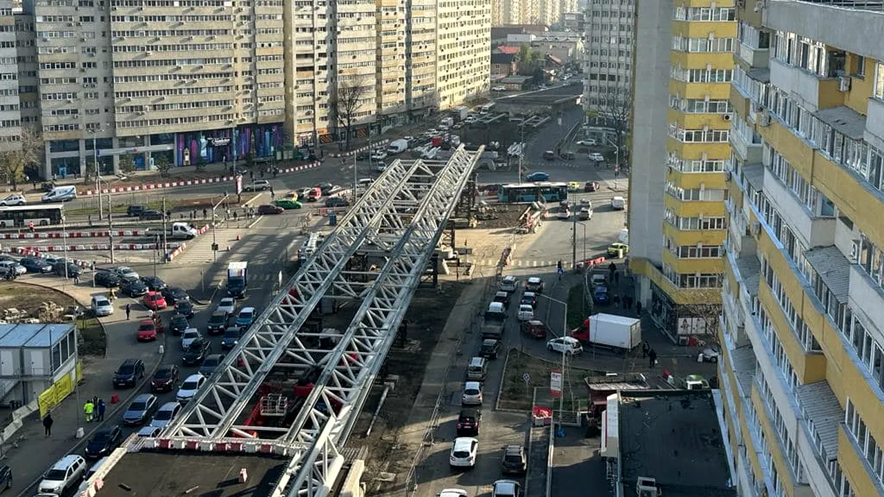 Lucrările la Pasajul Doamna Ghica se reiau miercuri. Nicușor Dan: „Ar putea fi finalizat înainte de vara acestui an”