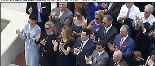 GALERIE FOTO. Tom Cruise și John Travolta, prezenți la ceremonia exclusivistă de inaugurare a catedralei' scientologilor