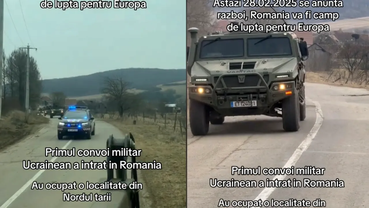 Postare FAKE-NEWS pe TikTok: 