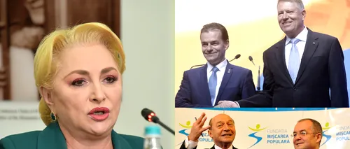 Dăncilă compară cuplul Iohannis-Orban cu Băsescu-Boc: „Un diriginte care și-a adus elevul în fața poporului, mă mir că nu l-a luat și de urechi