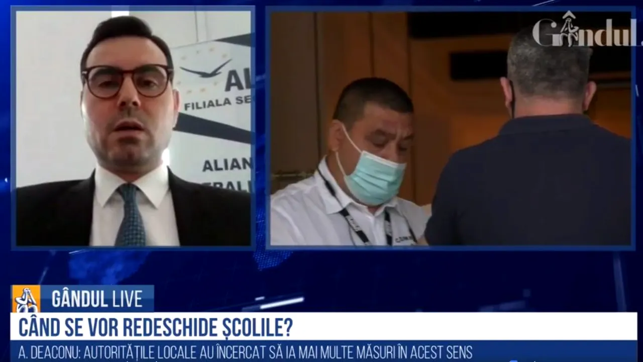 GÂNDUL LIVE. Alexandru Deaconu, consilier ALDE în Sectorul 1: Guvernul a prezentat în documente idei bombastice ca și când ar fi ideile dânșilor! Trebuie să testăm de COVID-19 mai mult - VIDEO