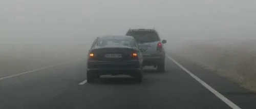 AVERTIZARE DE CEAȚĂ. Circulație îngreunată pe autostrăzile A1, A2, A3 și pe drumurile din 11 județe