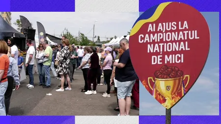 Am fost la Campionatul Național de Mici: „Avem rețete naturale, fără soia sau fibră de mazăre” / Bucureștenii au format cozi uriașe la grătare