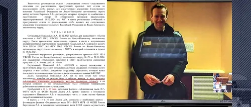 Documente obținute de publicația The Insider arată că Alexei Navalnîi a fost OTRĂVIT în penitenciar. Cum a murit, de fapt, liderul opoziției ruse