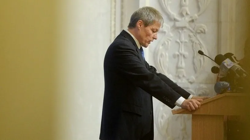 Bilanțul făcut azi de premierul Cioloș, la un an de la preluarea mandatului