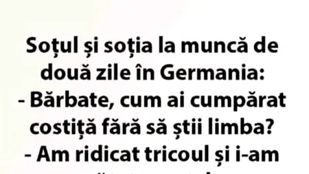 BANC | Cuplu de români în Germania