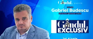 Gabriel Budescu, director general CNIR, invitat la Gândul Exclusiv joi, 6 iunie, de la ora 14:15
