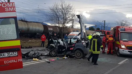 Accident înfiorător cu patru mașini lângă Brașov: un copil, printre cele patru persoane care au murit. VIDEO
