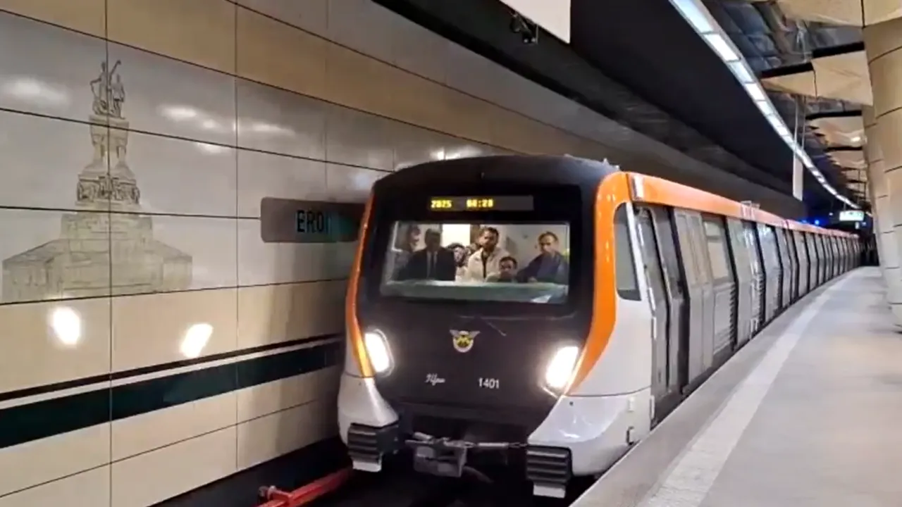 Au început testele pe M5 Drumul Taberei cu noul metrou produs de Alstom. Trenul „Ilfov” circulă noaptea