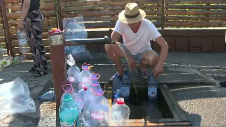 Apa din unele localități din România s-a EPUIZAT, iar autoritățile au fost nevoite să o raționalizeze. Seceta a afectat și debitul Dunării