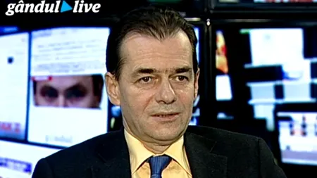 Ludovic Orban, la GÂNDUL LIVE: „Nu mă văd stând la masă cu Gabriel Oprea