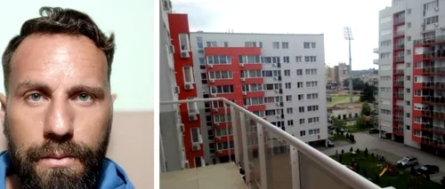 Un fost fotbalist de 37 de ani s-a aruncat de la etajul 7 al unui bloc din Arad