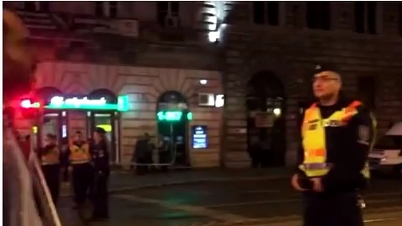 Doi răniți într-o explozie în centrul Budapestei