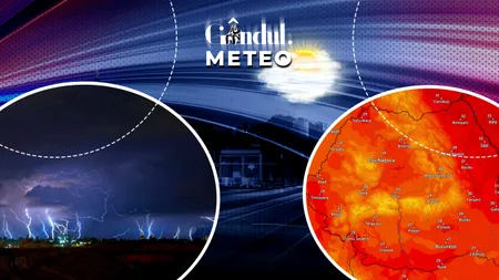 Un nou cod portocaliu de vijelii a fost emis de ANM. Care sunt zonele vizate de averse torențiale și vânt de peste 100 km/h