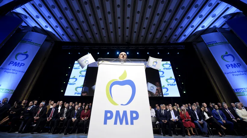 PMP, al treilea partid la consultările cu Iohannis. „Vedeta formațiunii politice lipsește din delegație