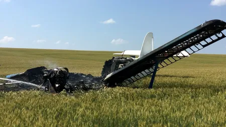 Un avion utilitar a aterizat forțat în Galați