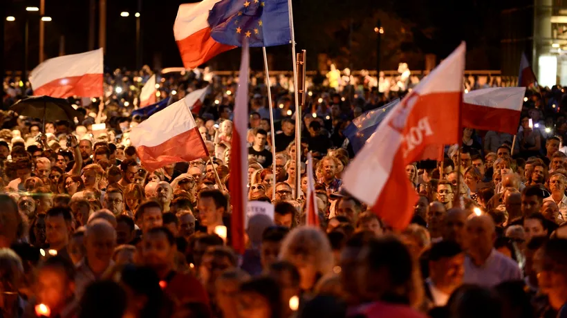 Protest mut în Polonia, față de politizarea justiției