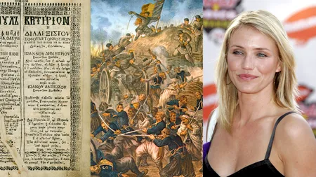 30 AUGUST, calendarul zilei: Apare prima scriere filosofică românească / Asaltul armatei române la Plevna / Cameron Diaz împlinește 52 de ani