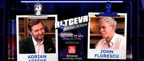 Celebrul producător TV american de origine română, John Florescu, este invitat la podcastul ALTCEVA cu Adrian Artene