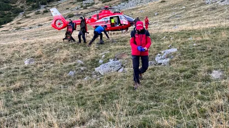 Un cioban a fost MUȘCAT de urs la o stână din masivul Iezer-Păpușa / Intervenție maraton a salvatorilor: 12 ore a durat acțiunea jandarmilor montani