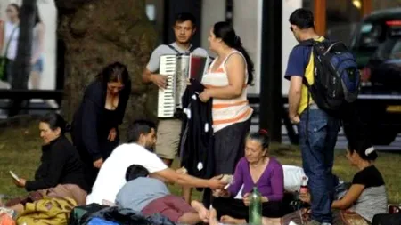 Unde s-a gândit un rom să își pună cortul, în Marea Britanie