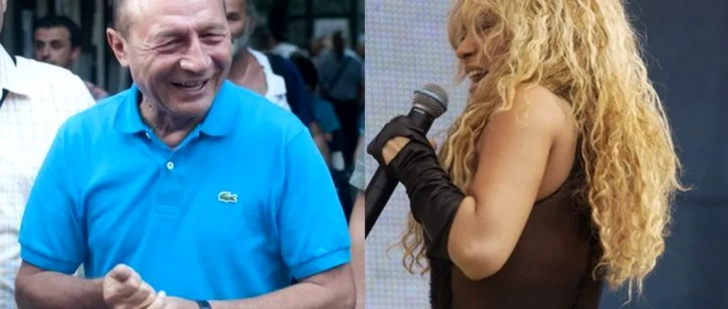 Băsescu, despre meciul cu Barcelona: Va fi spectacol total să poți să o vezi pe Shakira în tribună!