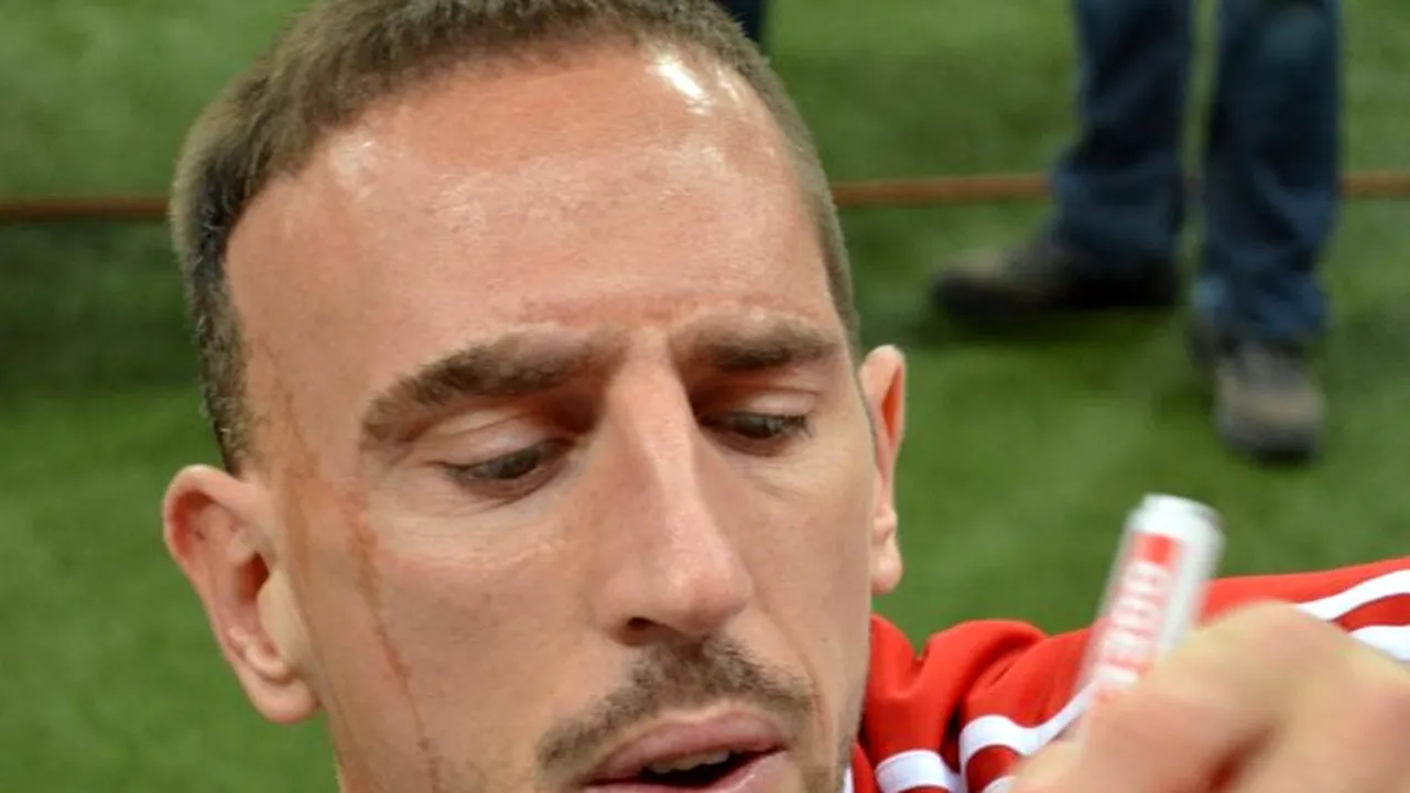 ANUNȚ. Fotbalistul francez Franck Ribery (Fiorentina), jefuit în timp ce se afla pe teren