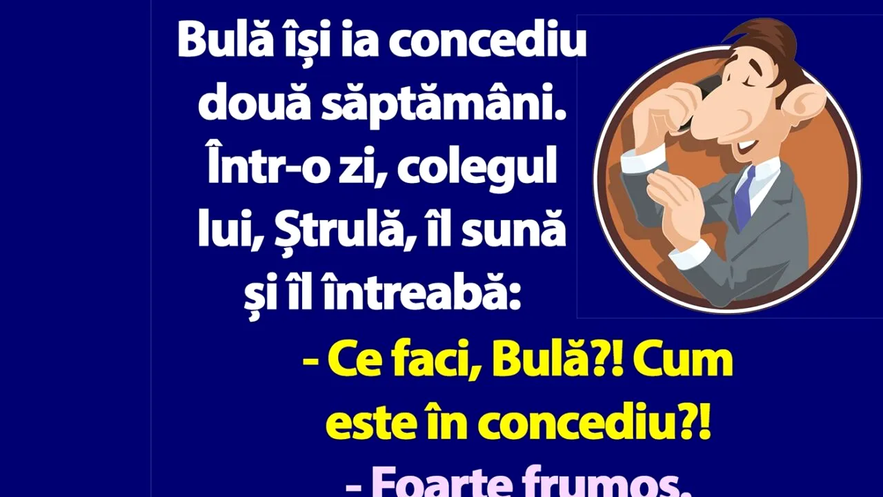 BANCUL ZILEI | 