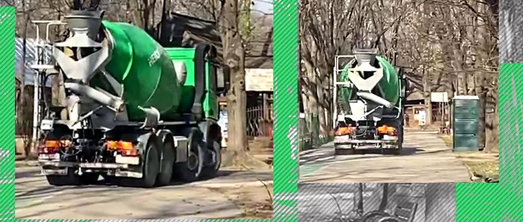 VIDEO EXCLUSIV | Cu betoniera prin Herăstrău. Cum a ajuns un utilaj de mare tonaj să intre și să circule prin celebrul parc din Capitală