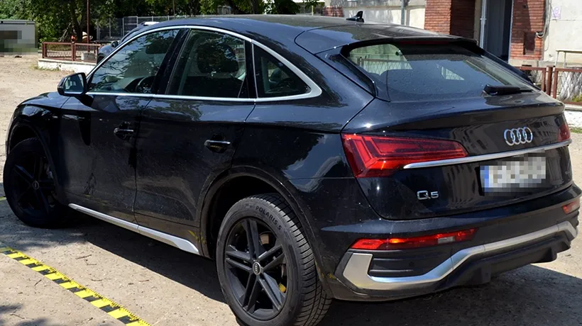 Ce au descoperit polițiștii care au oprit în trafic un Audi Q5 în valoare de 50.000 de euro, la volanul căruia se afla o ieșeancă de 55 de ani