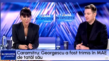 Andrei Caramitru: „Călin GEORGESCU, securist trimis de tată în străinătate, care era șmecher în Partidul Comunist”