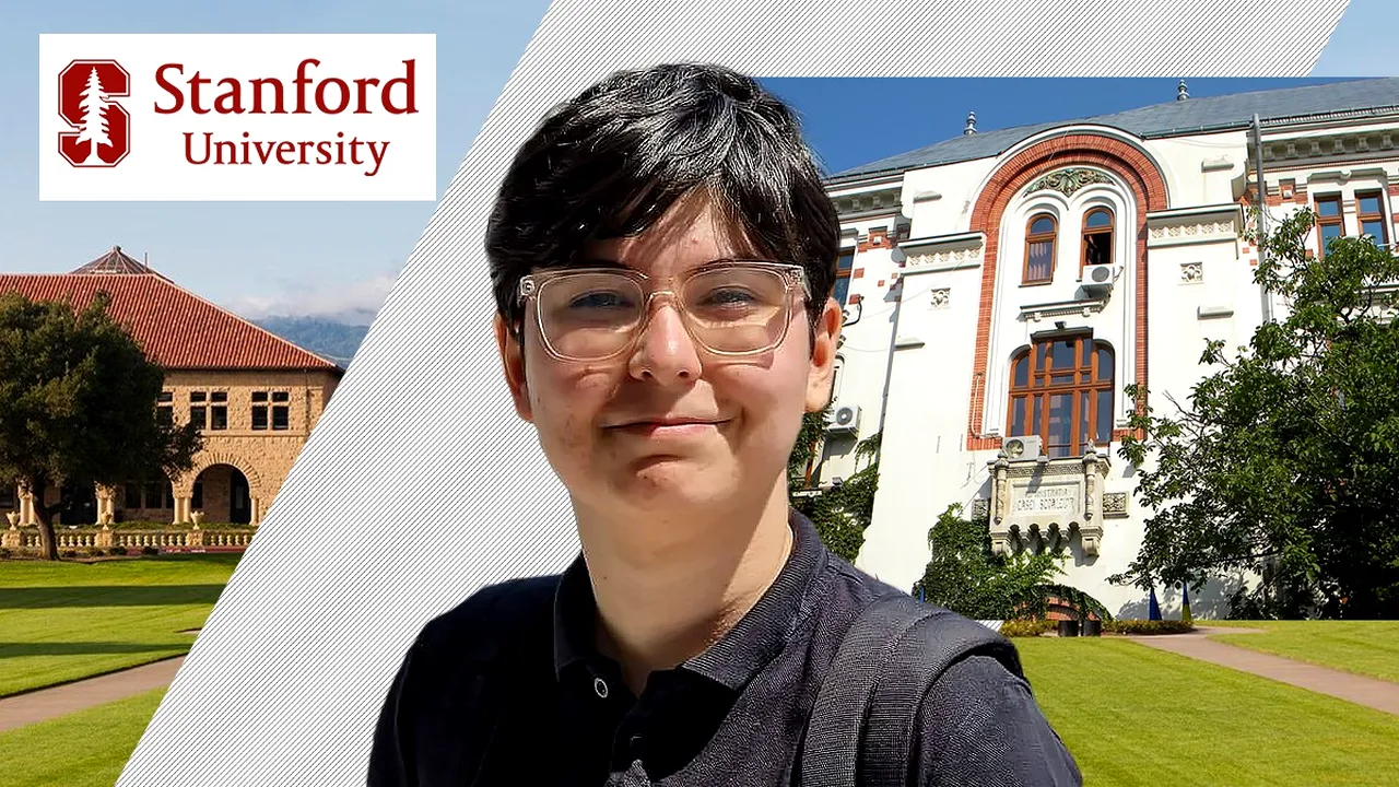 S-a luptat pentru drepturile colegilor, dar își va continua studiile la Stanford. Ariana Dudună, o POVESTE despre alegeri dureroase în România educată