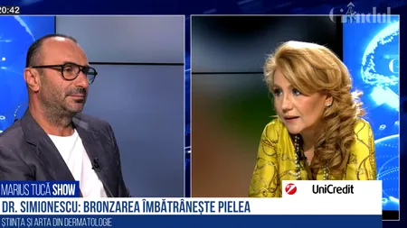 VIDEO | Prof. univ. dr. Olga Simionescu: „Sunt total împotriva bronzării, categoric îmbătrânește. Mersul la solar este criminal. Cu fiecare sesiune adițională de expunere la solar, riscul de cancer crește în progresie”