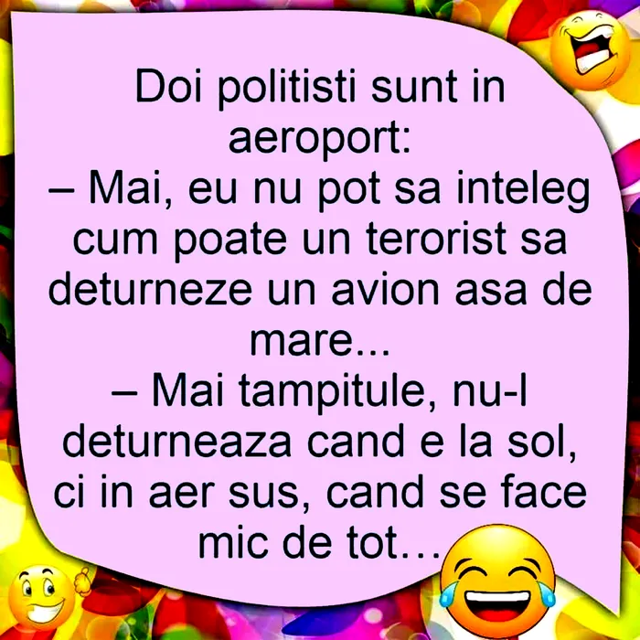 BANCUL ZILEI | Discuție între doi polițiști, în aeroport