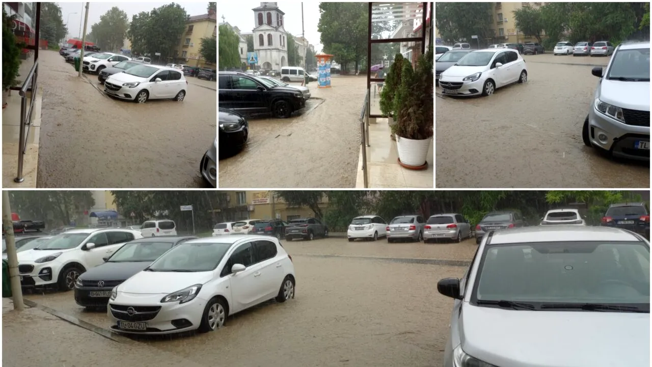 FOTO | Codul galben face ravagii! Tulcea, sub ape