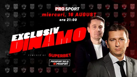 Ediție incendiară la EXCLUSIV DINAMO miercuri, 16 august, de la ora 21.00! Andrei Cionca, ultimul acționar de la Dinamo, își prezintă planurile