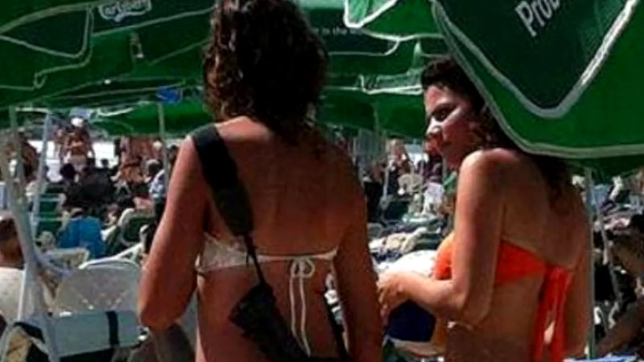 Imagine surprinzătoare. Cum a mers această israeliancă la plajă. FOTO
