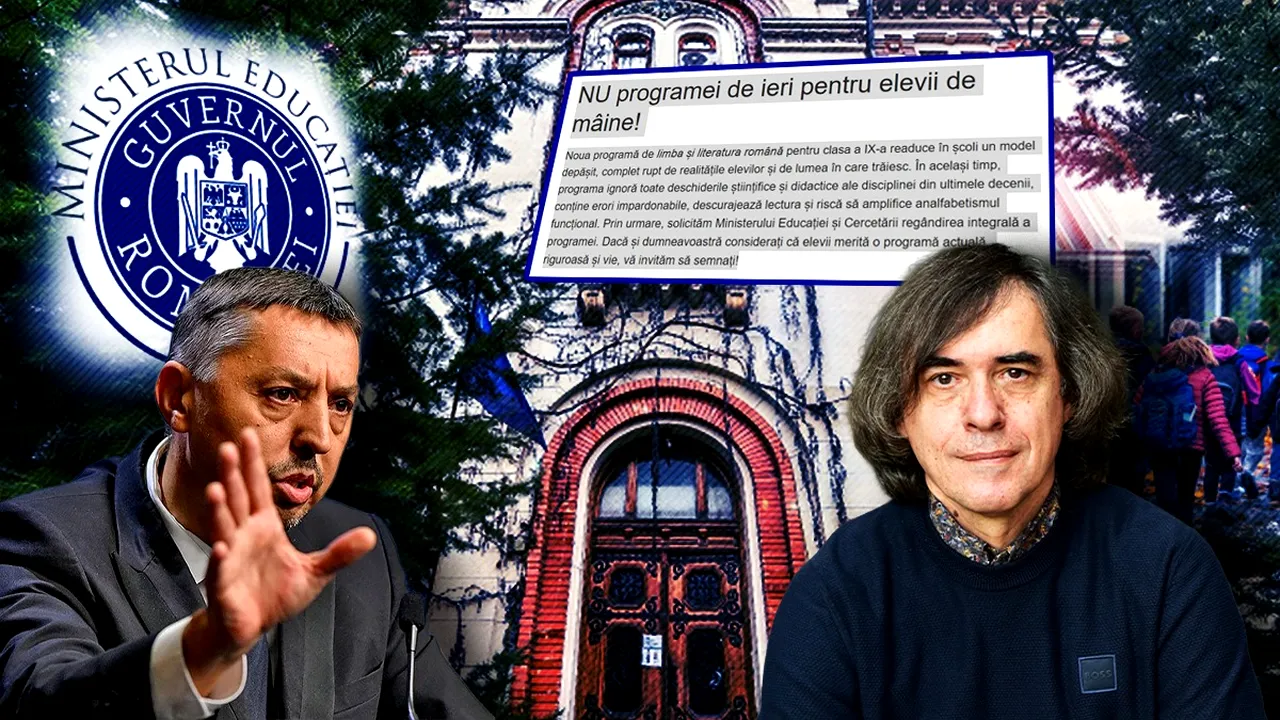 Un expert în educație comentează scandalul programei de limba și literatura română de clasa a IX-a. 
