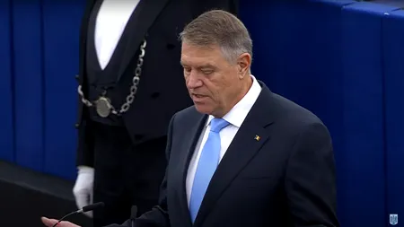 Discursul președintelui României în Parlamentul European / Care sunt IDEILE lui Iohannis pentru Europa