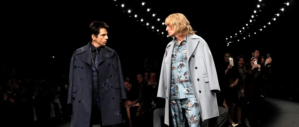 Ben Stiller și Owen Wilson au defilat la Săptămâna modei de la Paris, pentru a anunța filmul Zoolander 2