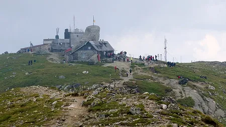 Vârful Omu, printre cele mai RECI locuri din Europa în această dimineață