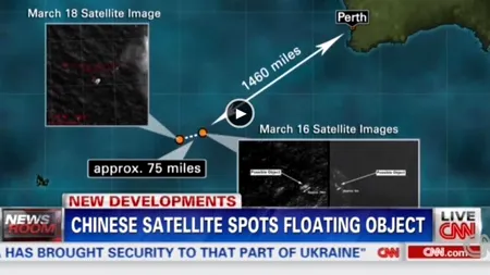 Căutările resturilor din aeronava dispărută continuă. Șase nave chineze se apropie de ultima poziție cunoscută