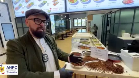 Pep & Pepper din Mall Promenada a fost închis de ANPC/Record absolut la schimbarea uleiului. Pune imediat sigiliu pe toată unitatea!