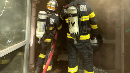 A luat foc din nou restaurantul 