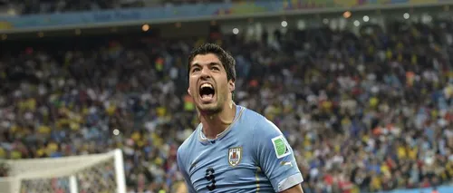 FOTO. Cum s-a pregătit un fan al canibalului Suarez pentru meciul Uruguay-Columbia