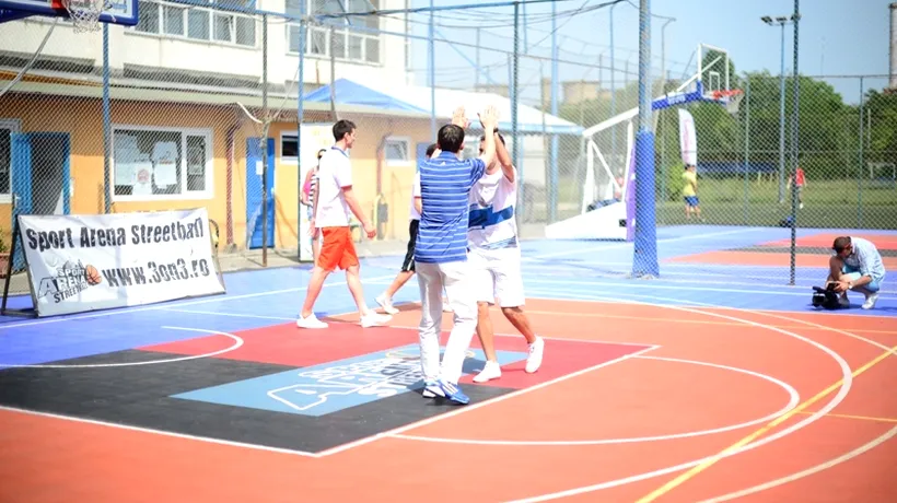 Baschetul de stradă ar putea deveni disciplină olimpică. Campionatul național de Streetball 3x3 are loc în acest weekend, în Capitală