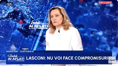 Elena Lasconi: „România este o FEMEIE frumoasă”