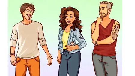 Test IQ | Care dintre cei doi bărbați este soțul femeii din imagine?