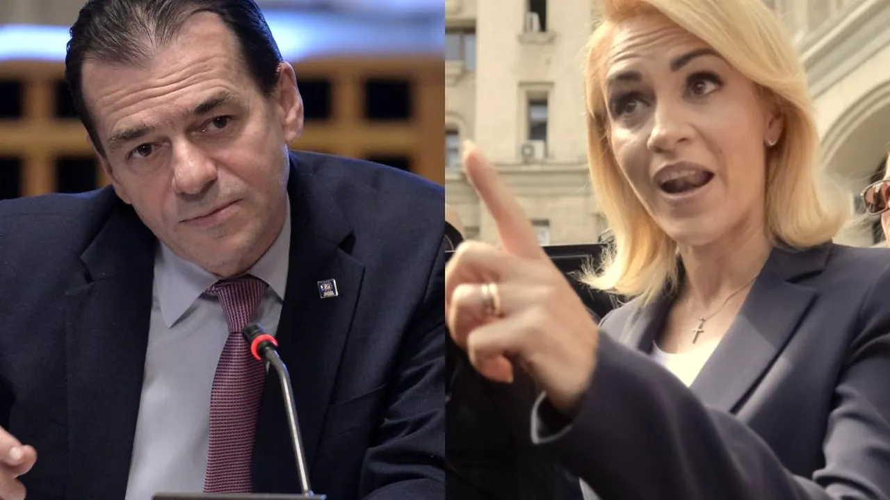 Gabriela Firea, atac la Ludovic Orban: Este neprofesionist și un premier nepregătit